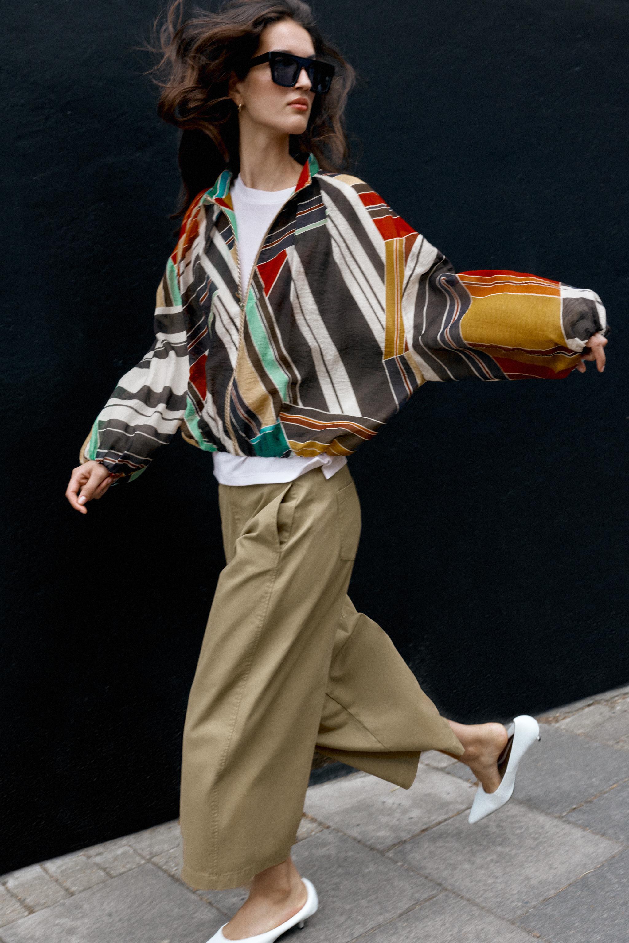 BLOUSON BOMBER IMPRIMÉ